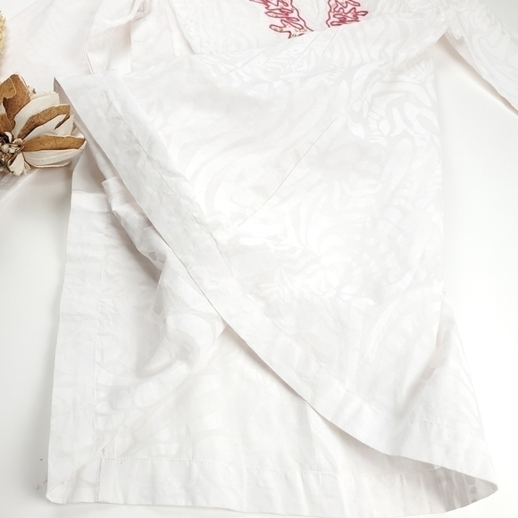 New Lilly Pulitzer White Pink Sarasota Tunic Size S - Picture 10 of 15